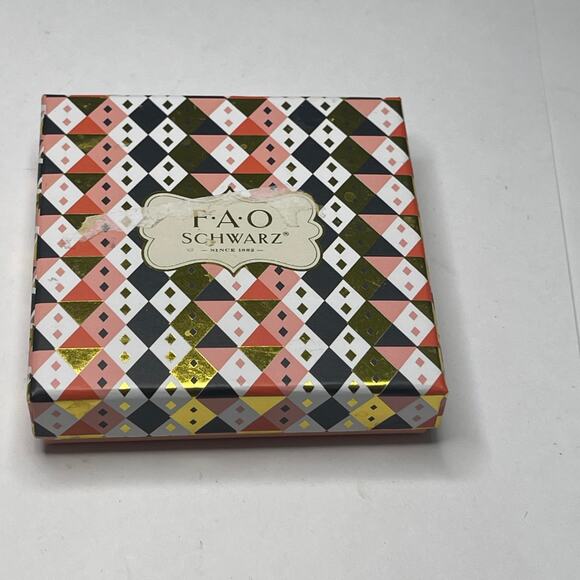 FAO Schwartz set of two necklaces gold tone daughter mother cross pendant jewelr - Picture 8 of 15